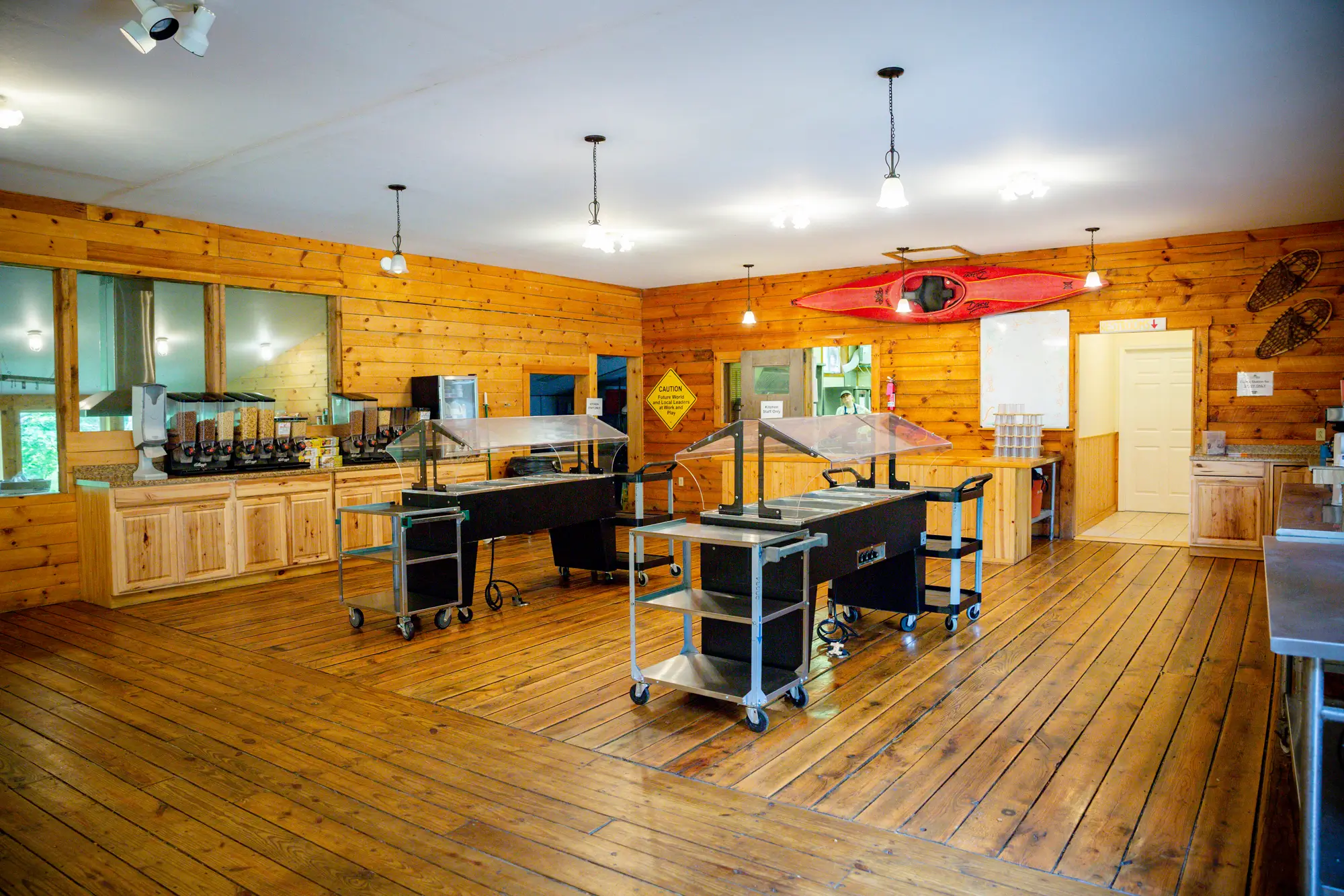 Dining hall interior